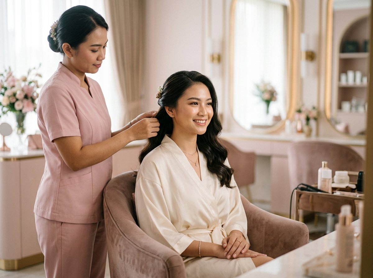 Facial, Totok, Menicure, Pedicure, Creambath, Styling & Hair Vit